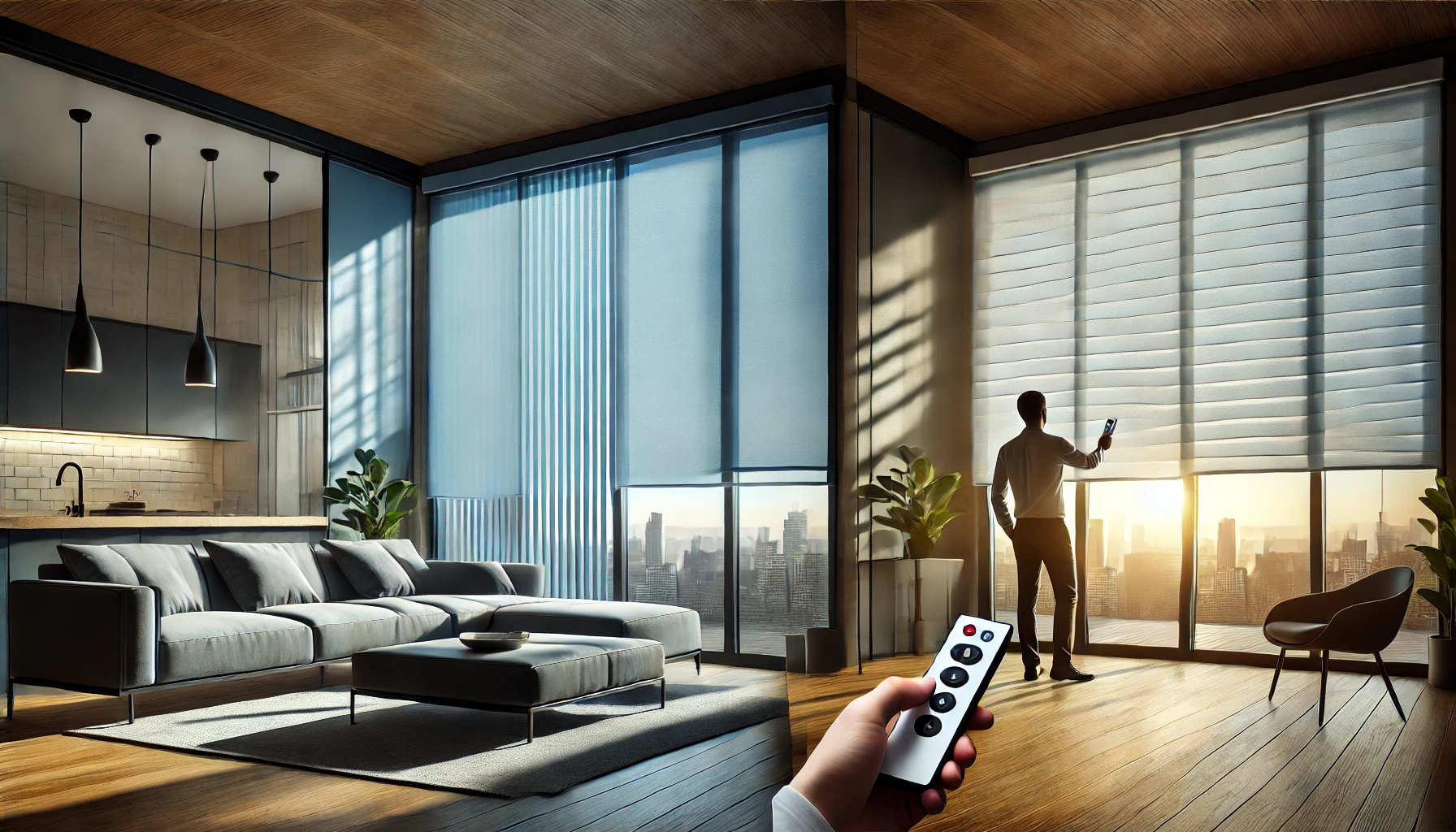 Discover the Convenience of Remote Control Blinds in Dubai