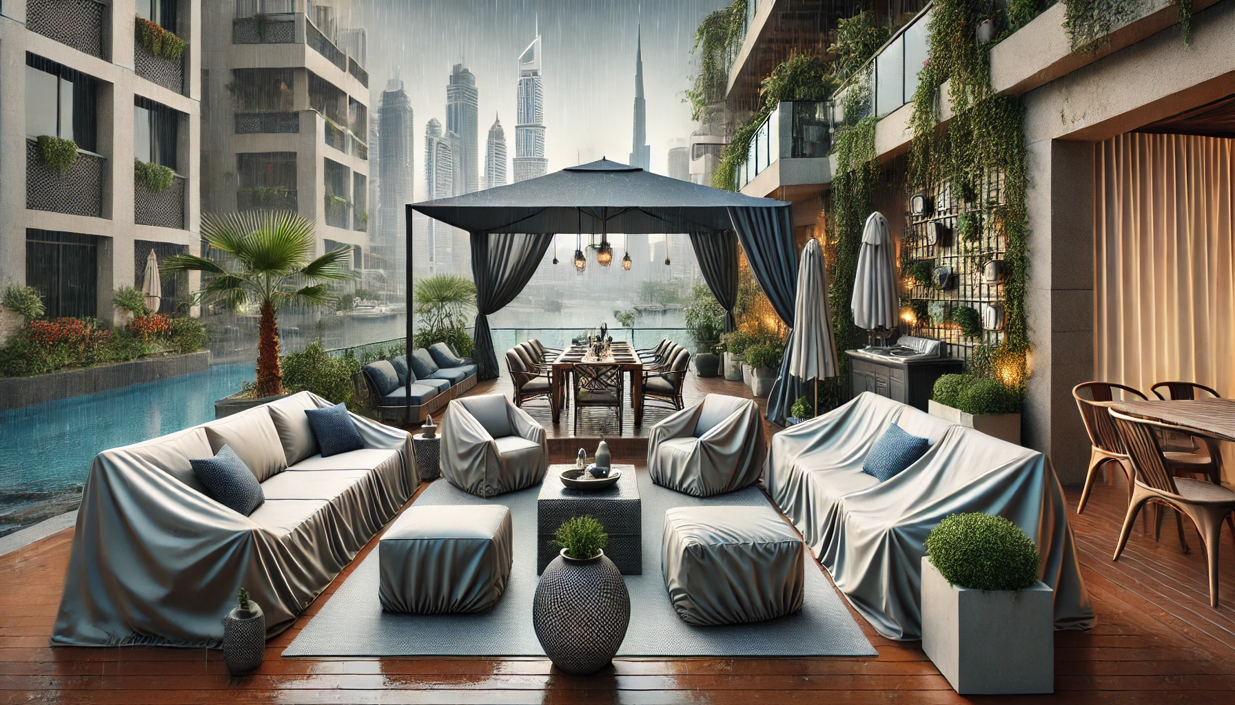 Waterproof Furniture Covers in Dubai | Modern Furnishing Dubai